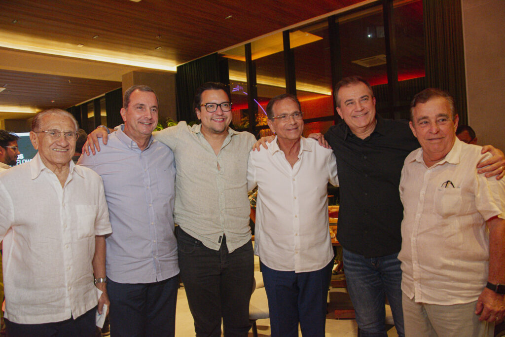 Alfredo Costa, Kalil Otoch, Leopoldo Cabral, Beto Studart, Ricardo Bezerra E Claudio Targino