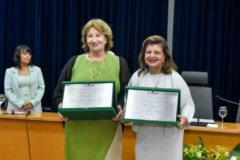 Cidadãs do Ceará - Luiza Trajano e Annette de Castro recebem títulos de cidadania cearense na Alece