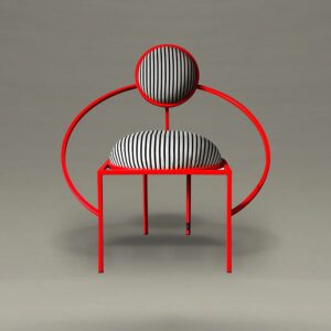 Bohincstudio Orbitchair Outdoorred Front