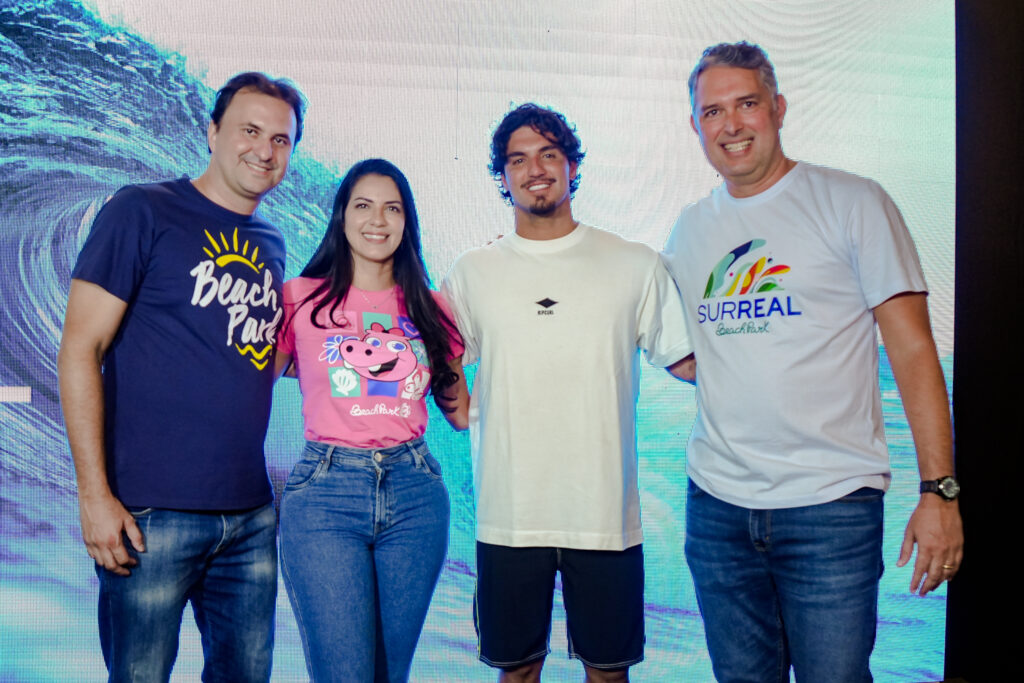 Bruno Gonçalves, Carla Ibiapina, Gabriel Medina E Murilo Pacoal