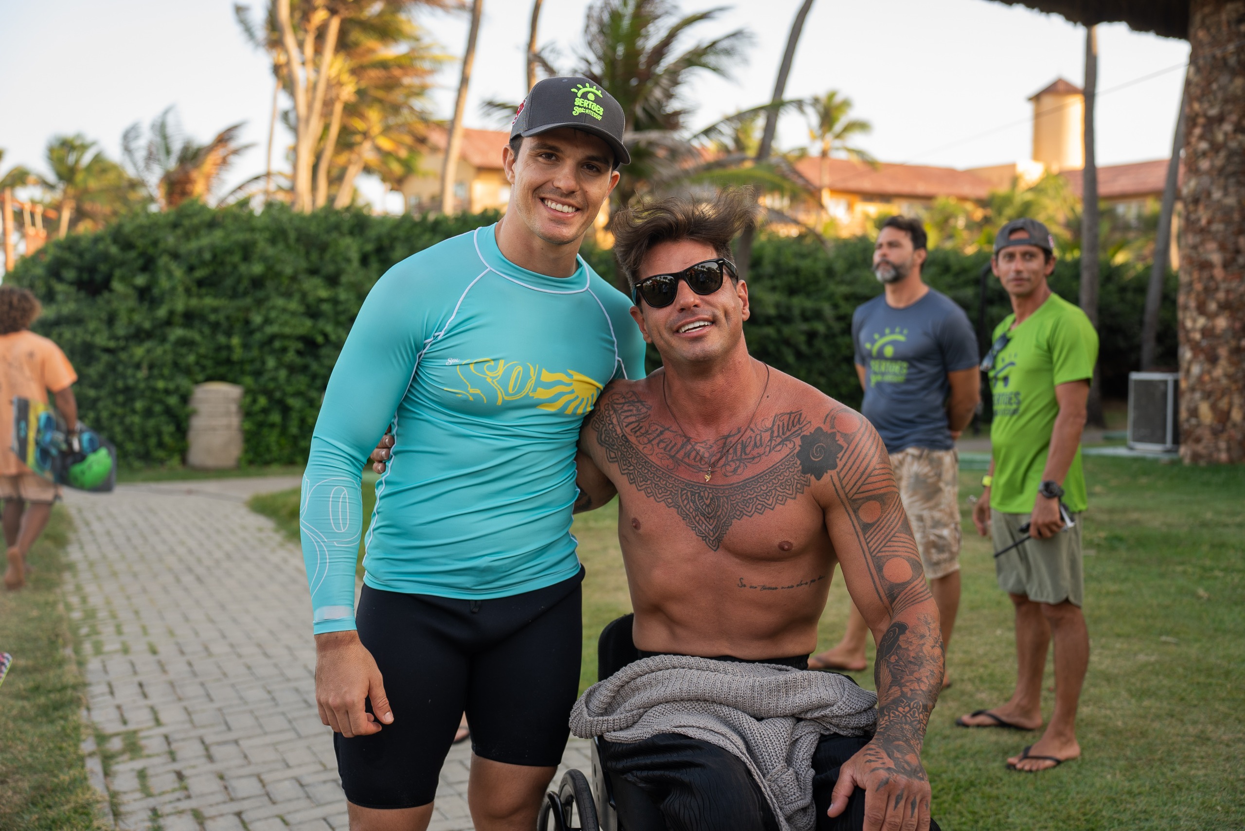 Fernando Fernandes e Bruno Lobo participam do Sertões Kitesurf no Ceará