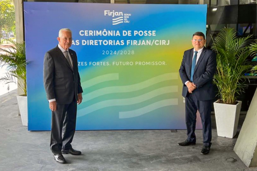 Representantes da FIEC marcam presença durante posse da nova diretoria da Firjan