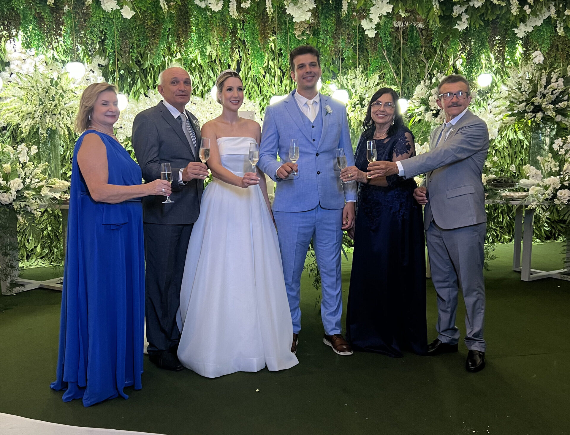 Casamento de Alice Corrêa e Helvécio Pereira reúne família e amigos em São Luís