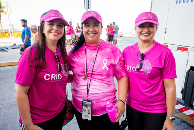 Caminhada pela saúde - CRIO movimenta a Beira Mar com Caminhada Rosa em apoio à prevenção do câncer de mama