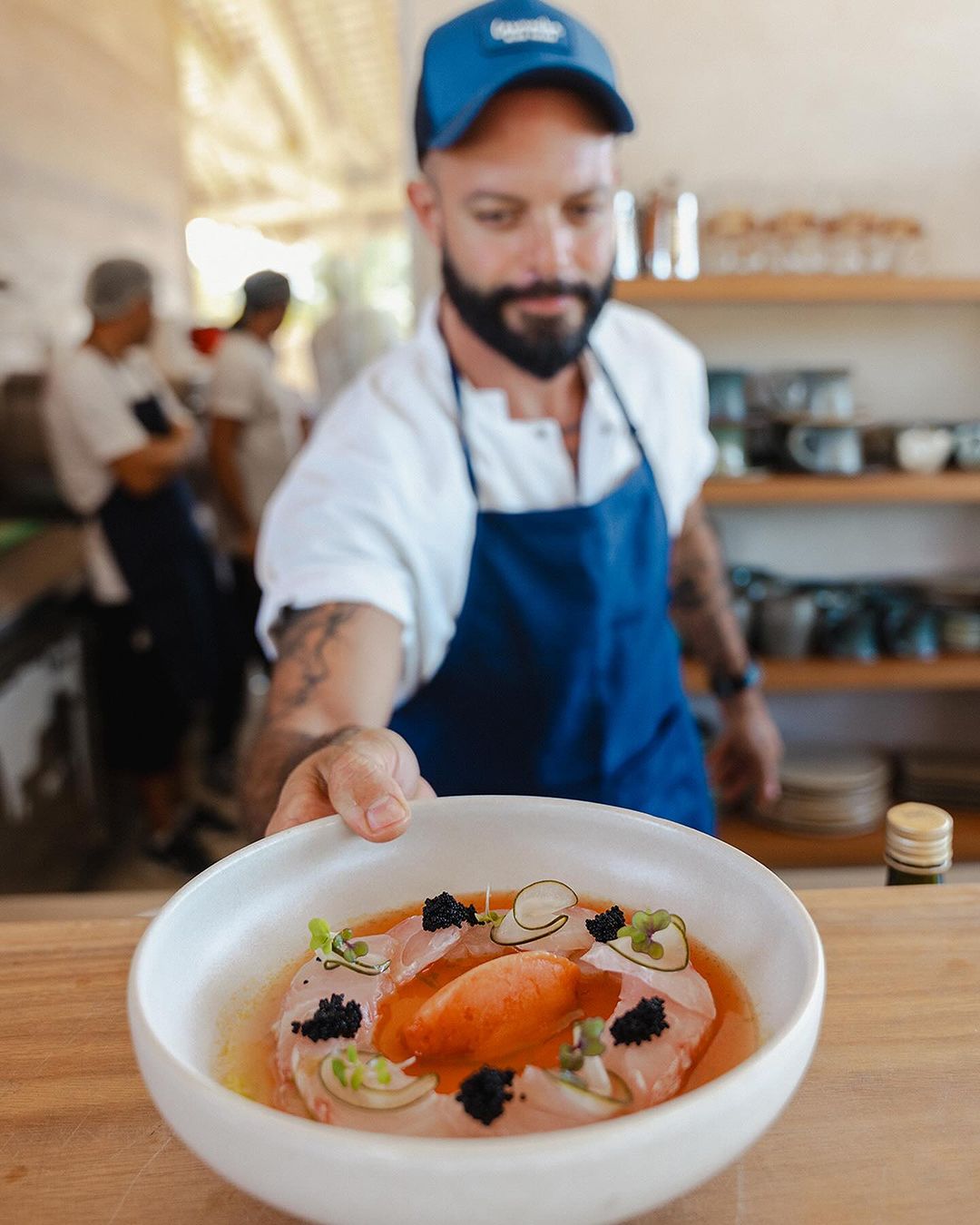 Chef Felipe Viana Costa comanda o BORA, novo restaurante do Carnaúba Wind House