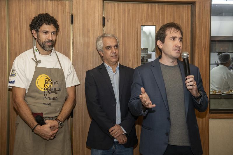 Chef Rodrigo Oliveira, Rodrigo Ferraz E Luiz Fernando Bittencourt