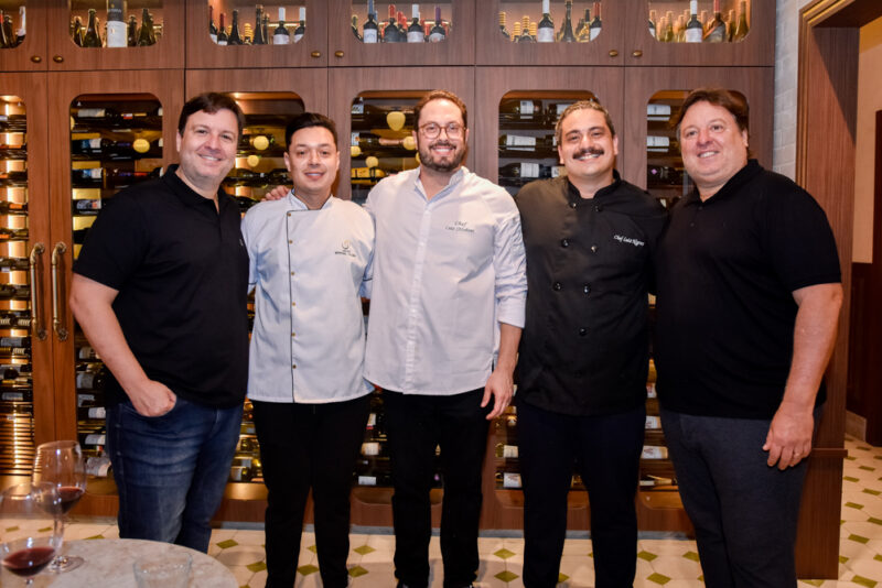 Ciro Moreira, Chef Raphael Morgatto, Chef Caio Ottoboni, Chef Luiz Nigres E Rodrigo Moreira