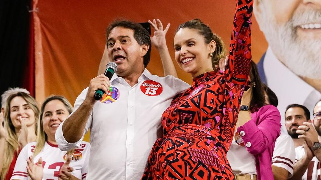 Candidata a vice na chapa de Evandro Leitão, Gabriella Aguiar dará à luz sua segunda filha nesta sexta-feira