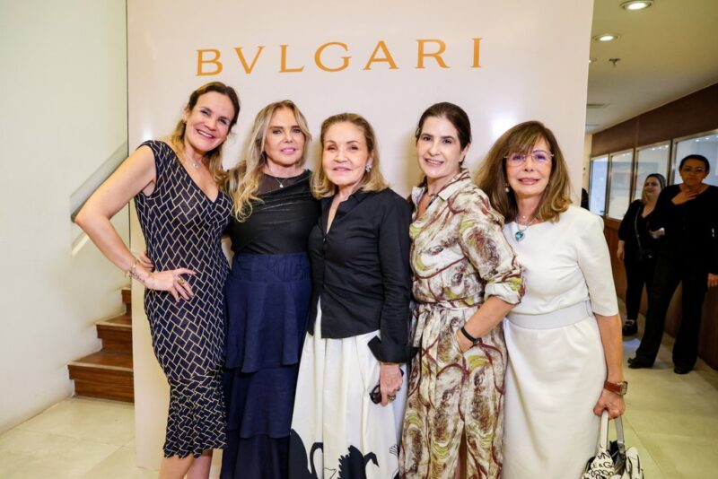 Elegância e exclusividade - Sara Joias promove cocktail para celebrar 2 anos de Bvlgari na loja do Village Mall, no Rio de Janeiro