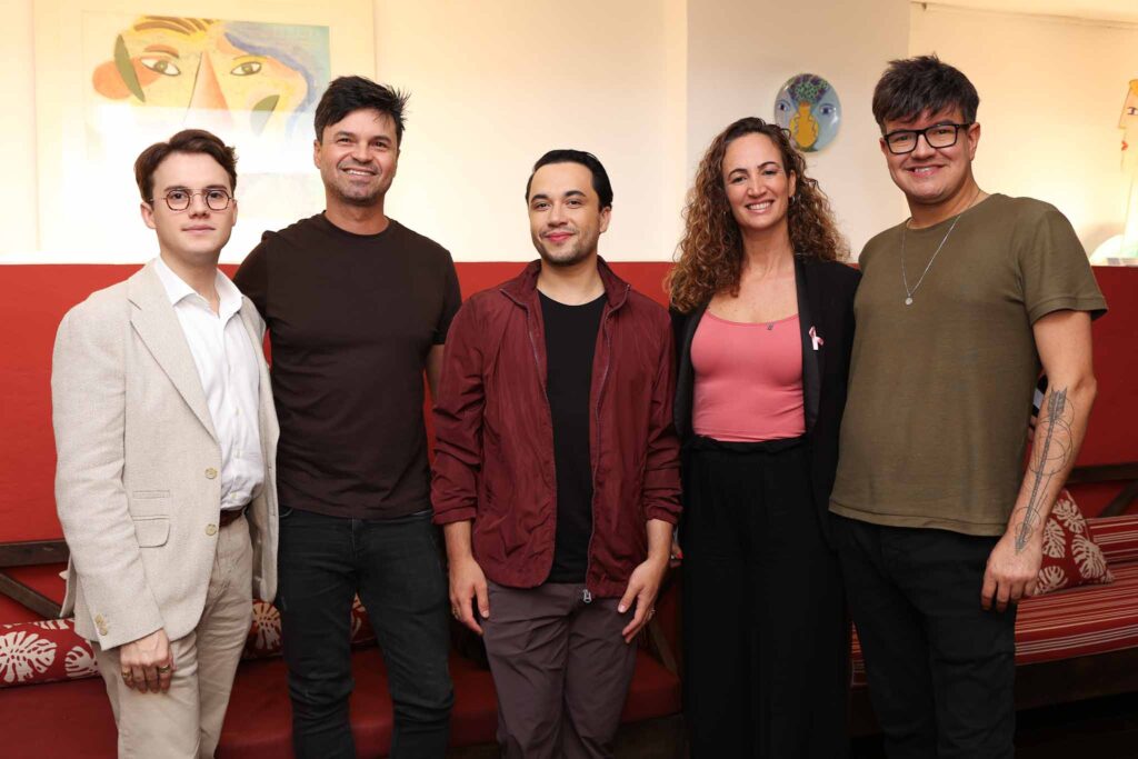 João Campanati, Clayton Tenório, Vinícius Belo, Sophie Barbara E Thiago Herrera