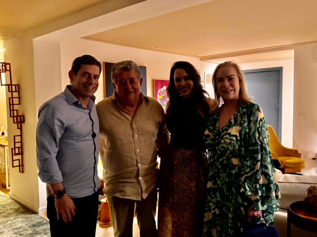 João Carlos Gondim, Marcelo Luz, Lorena Gondim E Cristiane Da Fonte