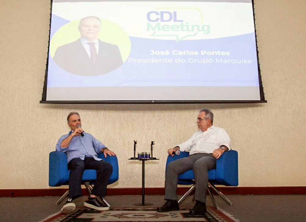 José Carlos Pontes revela sua trajetória empreendedora no CDL Meeting