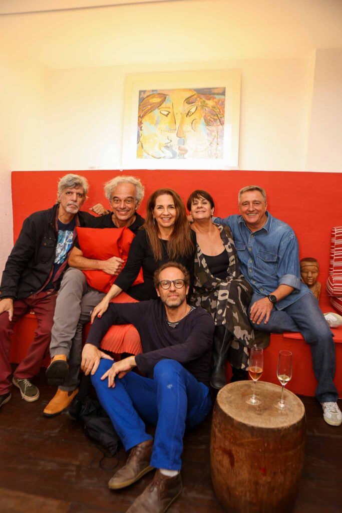 Juliano Guilherme, Eduardo Mariz, Lígia Teixeira, Heleno Bernardi, Lina Zaldo E Jefferson Svoboda