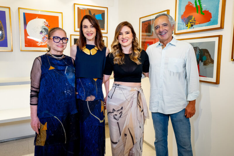 Estilo e arte - Garage reúne moda e arte em evento com Toia Lemann e Luiz Carlos Caribé