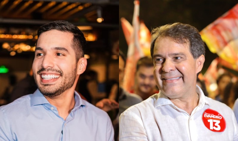 Anza Fortaleza: André Fernandes 48,6% x Evandro Leitão 44,5%