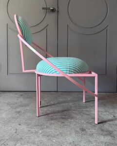 Orbit Outdoor Chair Pink 1