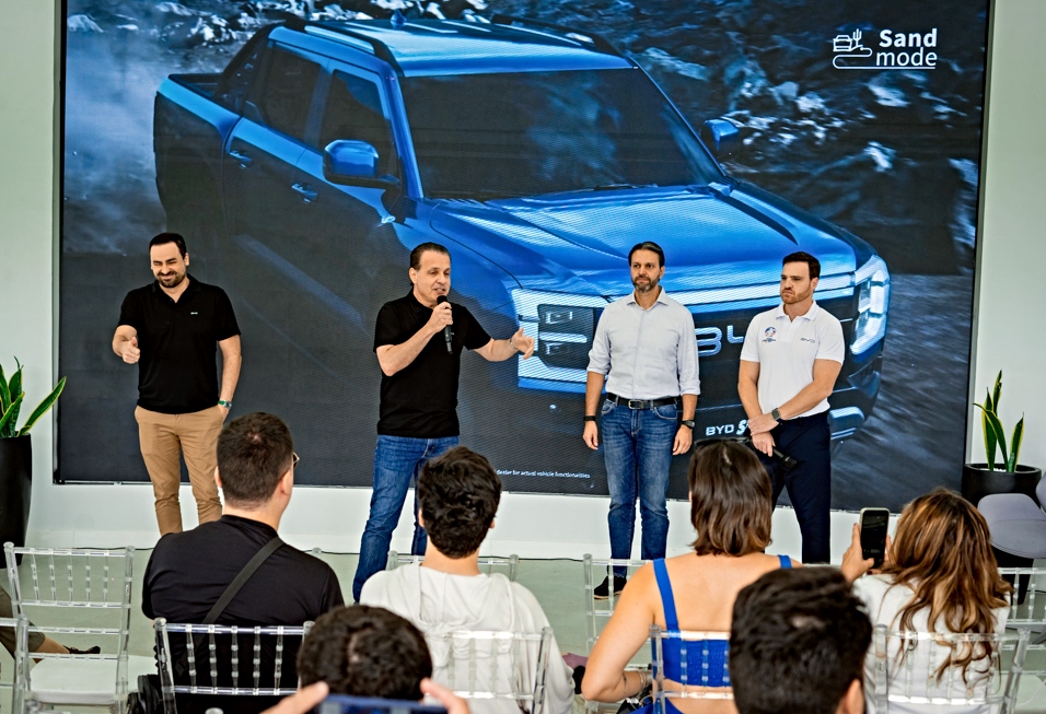 Grupo Carmais apresenta a BYD Shark e sua nova concessionária em Fortaleza