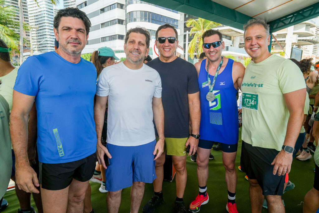 Romulo Santos, Jonatan Costa, Aviana Junior, Abaete Neto E Fabricio Martins (1)