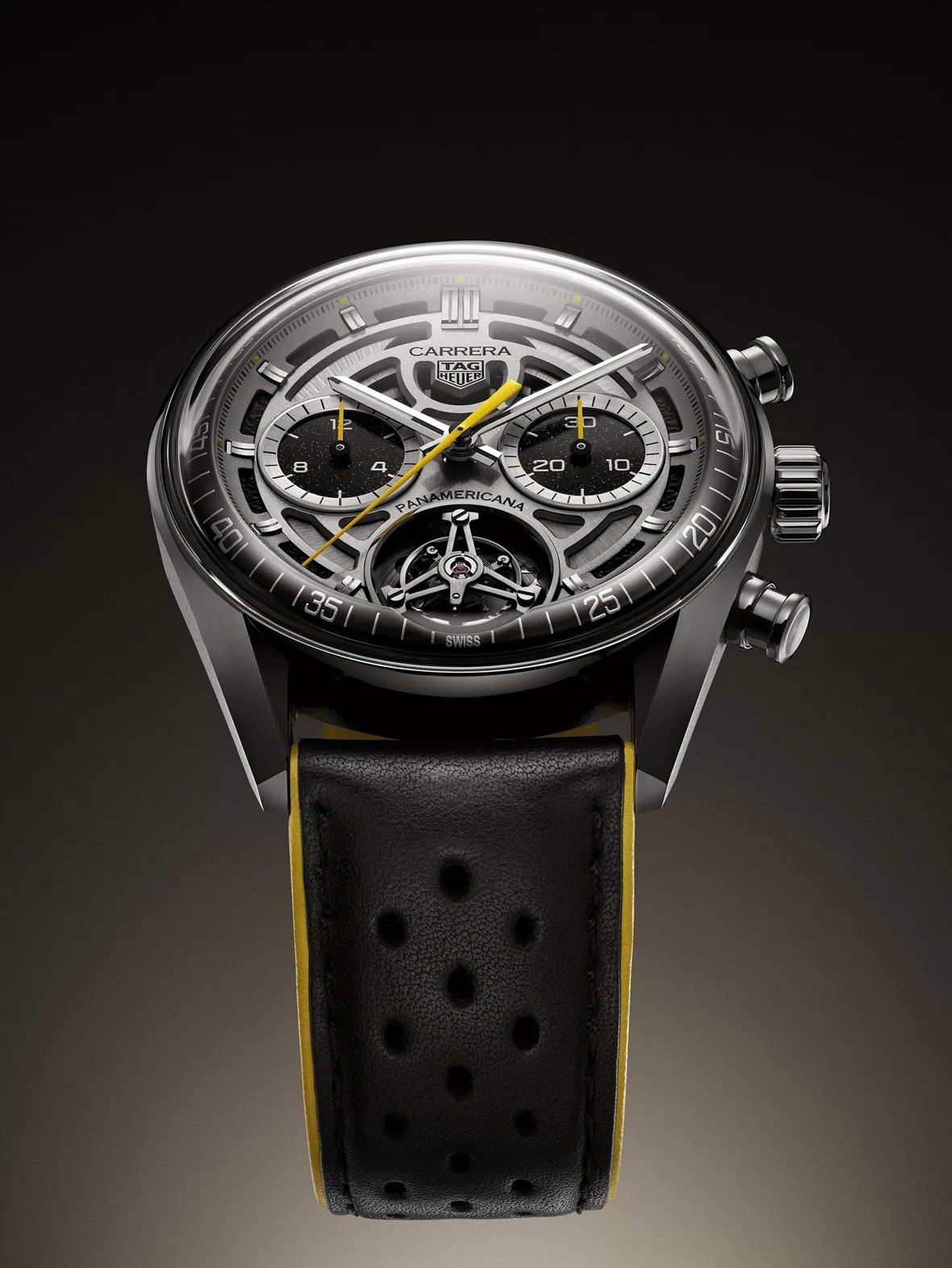 TAG Heuer Carrera Chronograph Tourbillon x Porsche Panamericana