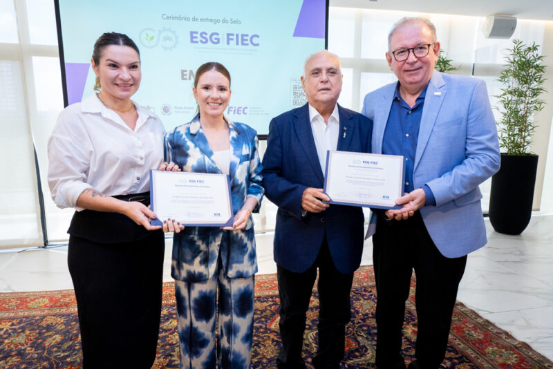 Sustentabilidade reconhecida - Quatro empresas cearenses recebem Selo ESG-FIEC