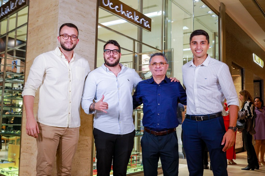 Caio Raposo, Murilo Agostinho, Rouel Zaidan E José Carlos Benatti