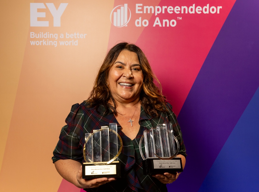 Fundadora da Sodiê vence a premiação Empreendedor do Ano da EY Brasil