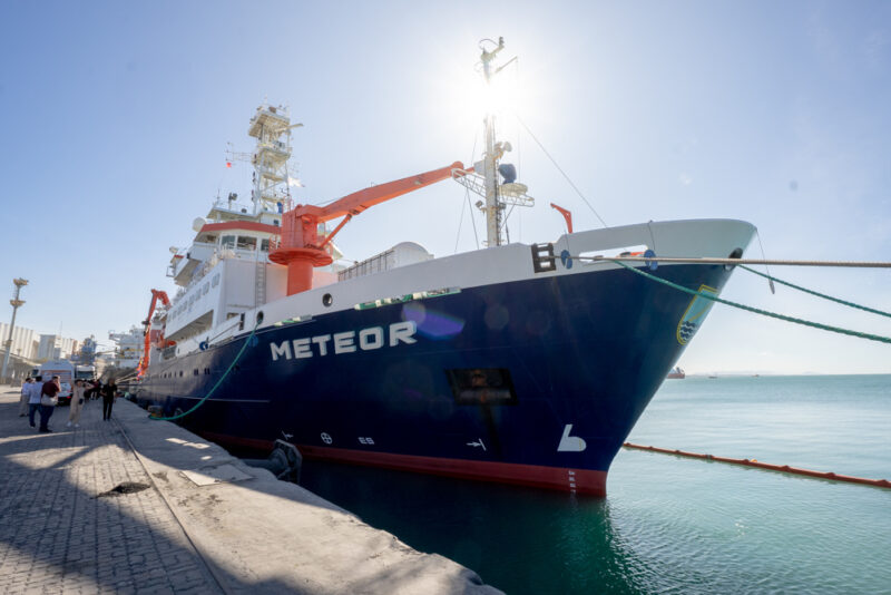 Encontro científico - Embaixada da Alemanha no Brasil celebra chegada do navio Meteor a Fortaleza