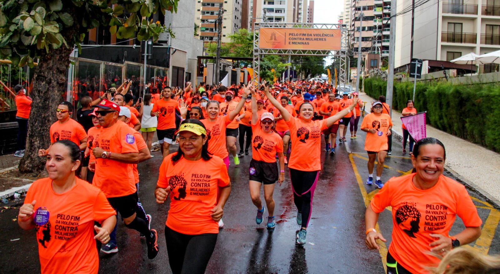 Fortaleza recebe corrida global pelo fim da violência contra mulheres e meninas