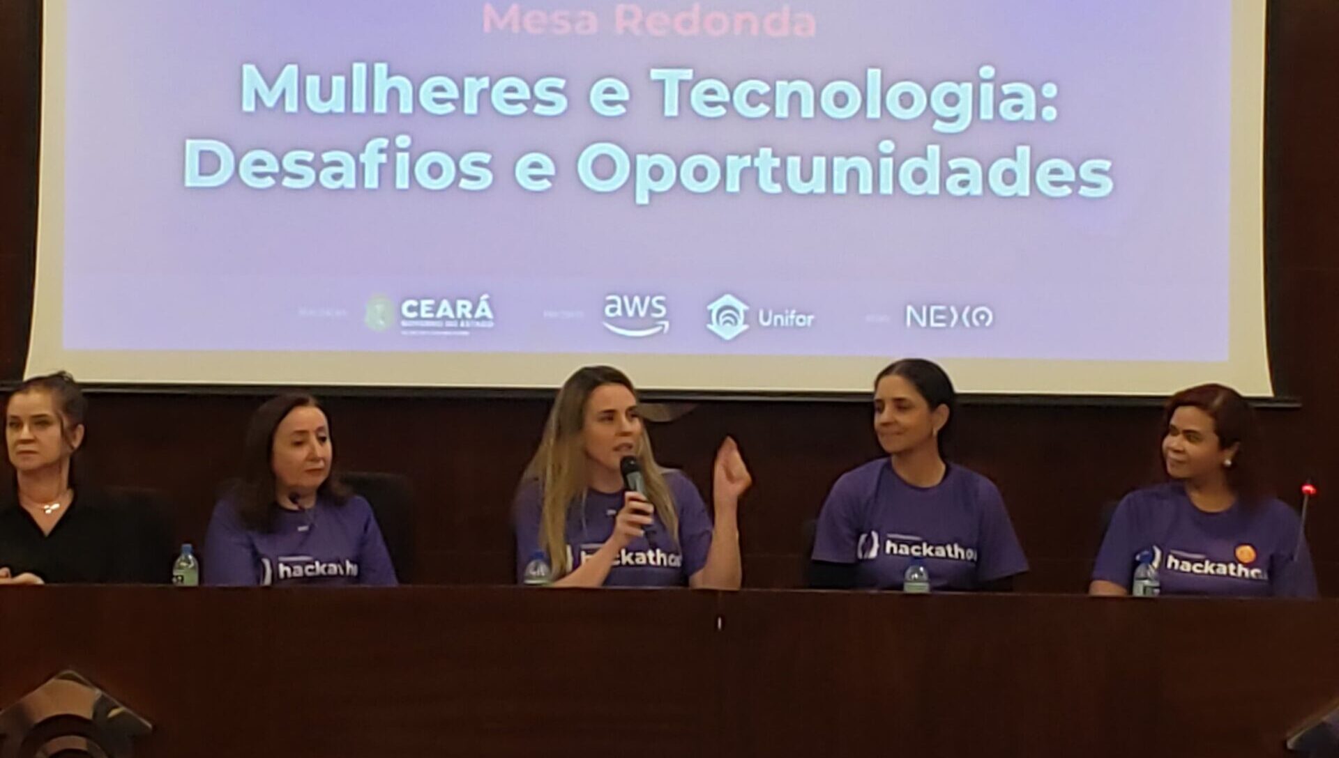 Vice-governadora Jade Romero participa do Hackathon TechPorElas na Unifor