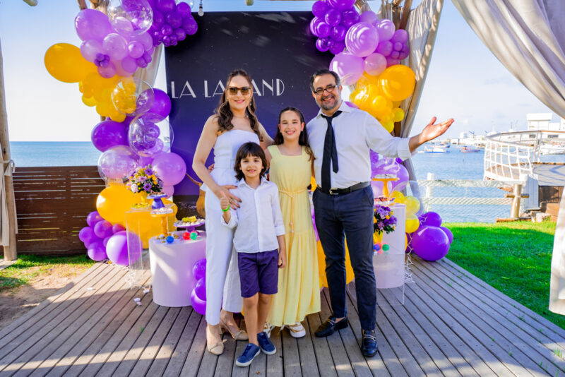 La La Land - Manoela e Márcio Crisóstomo festejam a nova idade de Marina no Iate Clube