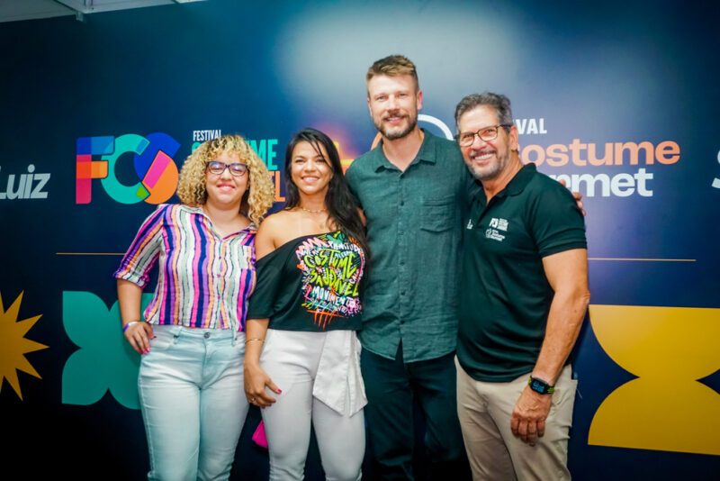 Bem-estar e gastronomia - Rodrigo Hilbert participa da abertura dos Festivais Costume Saudável e Costume Gourmet no RioMar Fortaleza