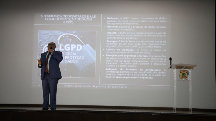 Ministro Teodoro Silva Santos participa de seminário Internacional sobre segurança de dignitários do G20