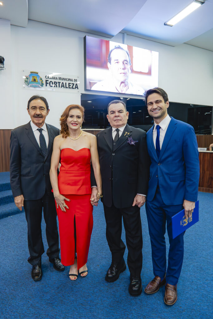 Raimundo Gomes De Matos, Fatima Santiago, Walker Santiago E Pedro Gomes De Matos (1)