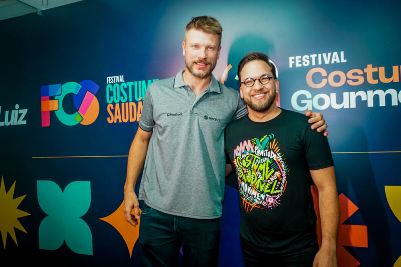 Bem-estar e gastronomia - Rodrigo Hilbert participa da abertura dos Festivais Costume Saudável e Costume Gourmet no RioMar Fortaleza