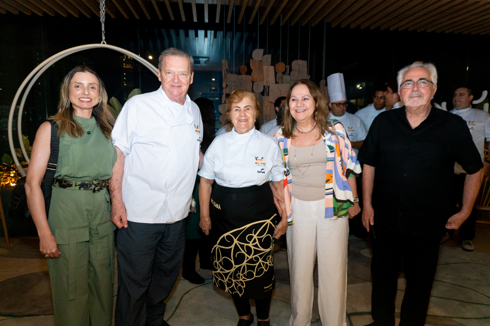 Vanessa Moreira, Chef Bernard Twardy, Chef Nilza Mendonça, Selene Penaforte E Ricardo Rocha (2)