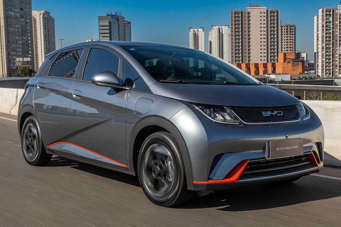 BYD lidera vendas de veículos elétricos na China e alcança recorde histórico em dezembro