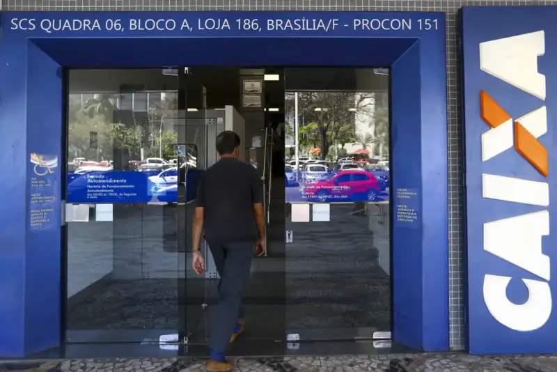 Caixa Econômica, Agência Bancária, Bancos, Atendimento Bancário Foto Agência Brasil