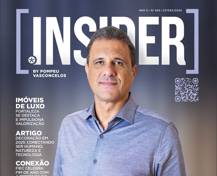 Wellington Oliveira estampa a capa da revista INSIDER