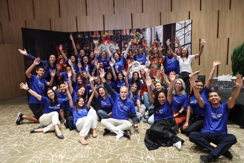 Natal de Esperança - Fairmont Rio de Janeiro e Make-A-Wish® encantam crianças em chá natalino especial