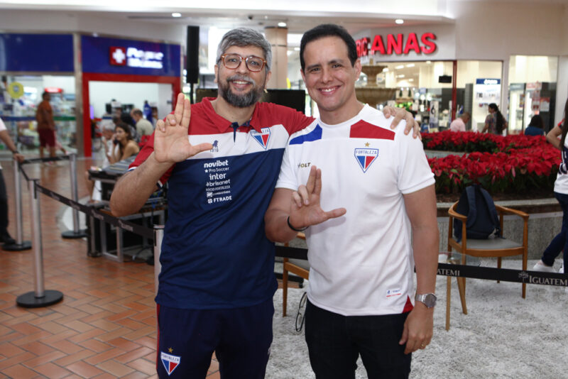 Solidariedade tricolor - Fortaleza Esporte Clube lança ponto de doação da Campanha Natal Sem fome no Iguatemi Bosque