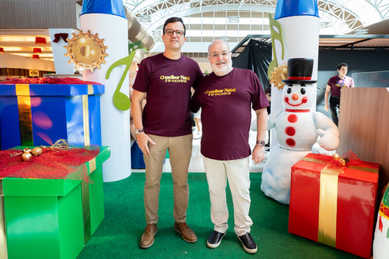 Encontro de Natal - Shoppings RioMar reúnem imprensa cearense em café da manhã natalino