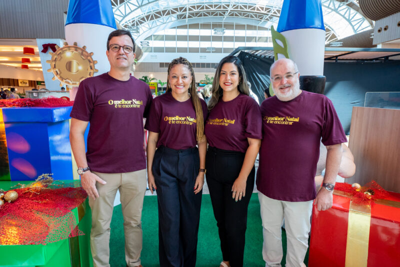 Encontro de Natal - Shoppings RioMar reúnem imprensa cearense em café da manhã natalino