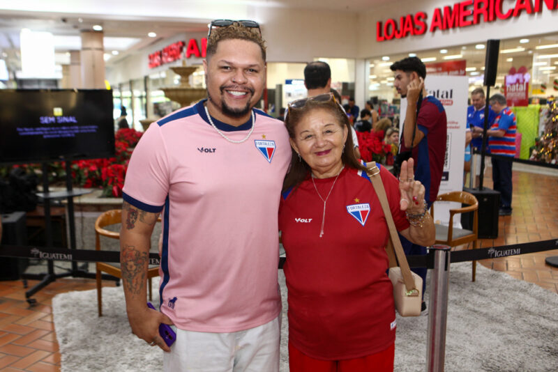 Solidariedade tricolor - Fortaleza Esporte Clube lança ponto de doação da Campanha Natal Sem fome no Iguatemi Bosque