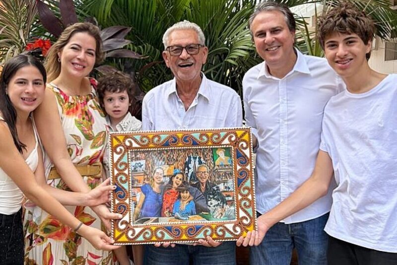 Luísa, Onélia, José, Espedito Seleiro, Camilo Santana E Pedro 2