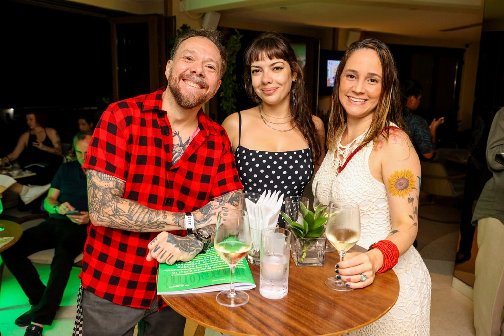 Pedro Aliperti, Renata Magalhaes E Aline Gomes