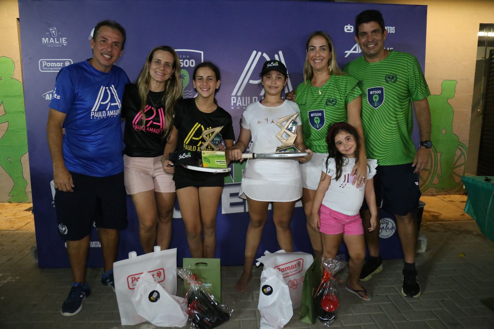 Victoria Ferreira e Isa Castelo Branco brilham no 1º Torneio Infantojuvenil de Beach Tennis