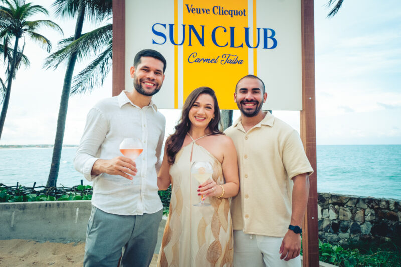 Brinde ao litoral cearense - Primeiro Sun Club da Veuve Clicquot no Brasil é inaugurado no Carmel Taíba