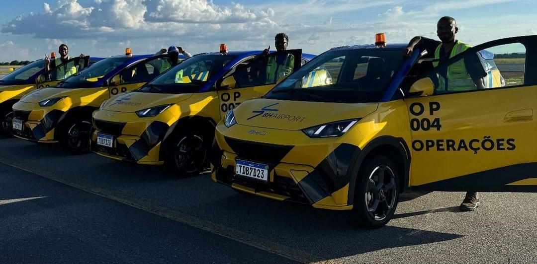 BH Airport adquire veículos elétricos para operações aeroportuárias