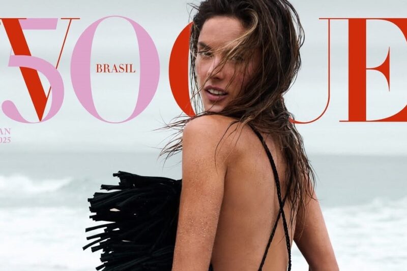 Capa Vogue Alessandra Ambrosio