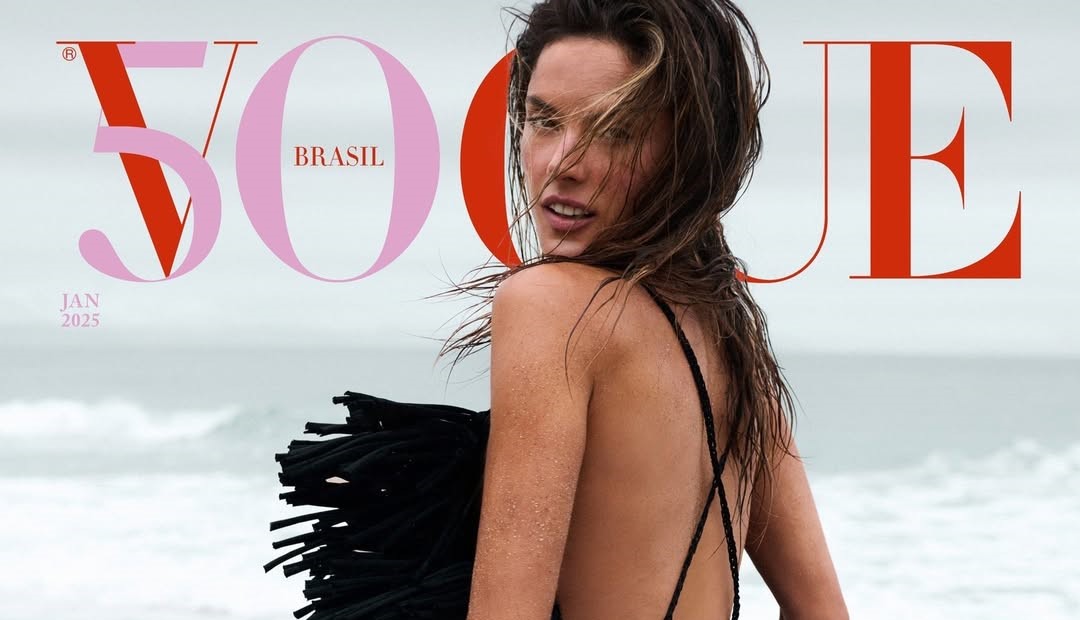 Vogue Brasil comemora 50 Anos com edição especial estrelada por Alessandra Ambrosio